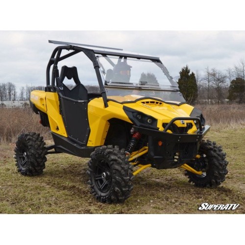 Can-Am Commander Scratch Resistant Flip Windshield Can-Am Commander Scratch Resistant Flip Windshield