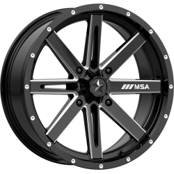 MSA M41 Boxer Gloss Black Milled 18x7 Wheel/Rim MSA M41 Boxer Gloss Black Milled 18x7 Wheel/Rim