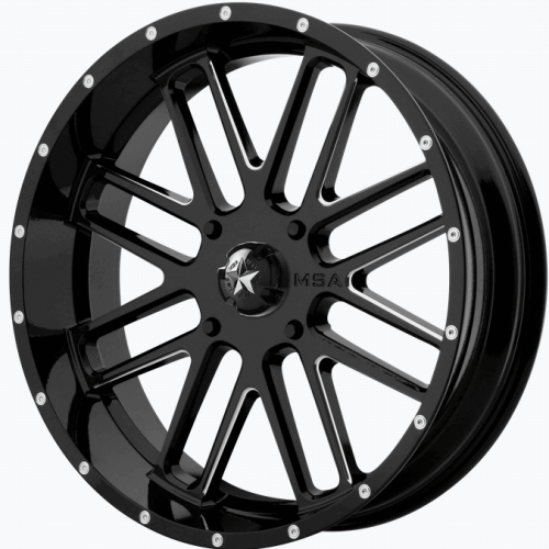 MSA M35 Bandit 20x7 Wheel/Rim MSA M35 Bandit 20x7 Wheel/Rim