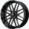 MSA M35 Bandit Gloss Black Milled 18x7 Wheel/Rim