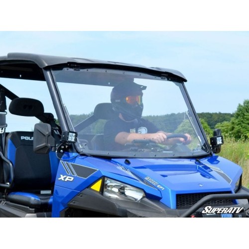 Polaris Ranger XP 900 Scratch Resistant Flip Windshield Polaris Ranger XP 900 Scratch Resistant Flip Windshield