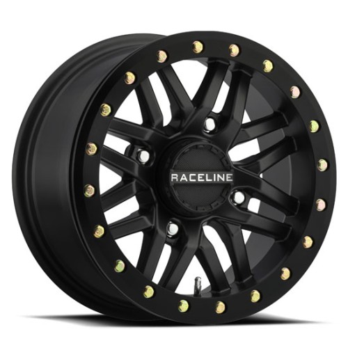 A91B Ryno Black Beadlock 15x10 Wheel/Rim A91B Ryno Black Beadlock 15x10 Wheel/Rim