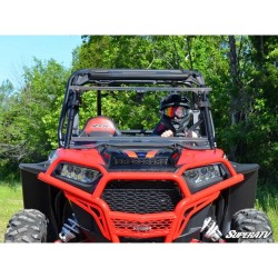 Polaris RZR XP Turbo Scratch Resistant Flip Windshield