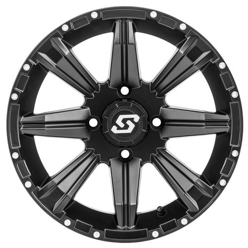 Sedona Sparx Gloss Black 14x7 Wheel/Rim