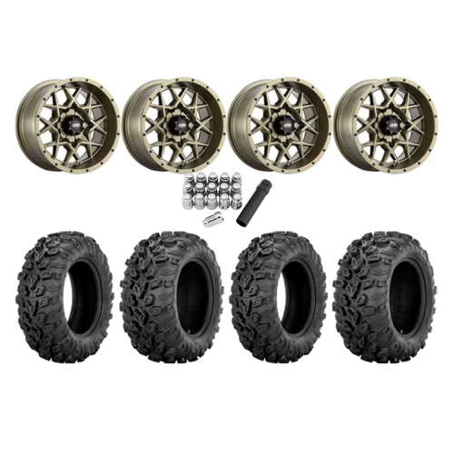 Sedona Mud Rebel 26x9-14 & 26x11-14 Tires on ITP Hurricane Bronze Wheels Sedona Mud Rebel 26x9-14 & 26x11-14 Tires on ITP Hurricane Bronze Wheels