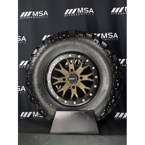 EFX MotoHammer 31x10-14 Tires on ST-3 Bronze Wheels