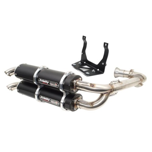 Trinity Racing Can-Am Maverick X3 Dual Full System Exhaust Trinity Racing Can-Am Maverick X3 Dual Full System Exhaust