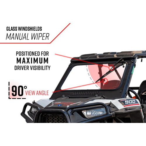 Polaris RZR Trail S 1000 Glass Windshield Polaris RZR Trail S 1000 Glass Windshield