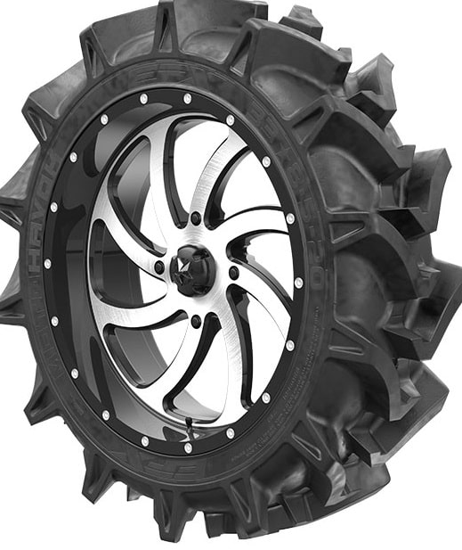 MotoHavok 35X8.5X22 Tires and Wheels