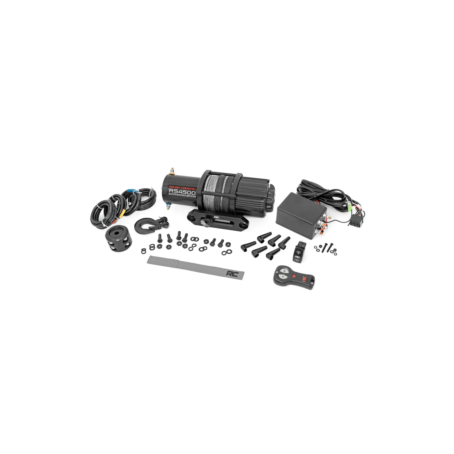 Rough Country 4500-LB Winch W/ Remote