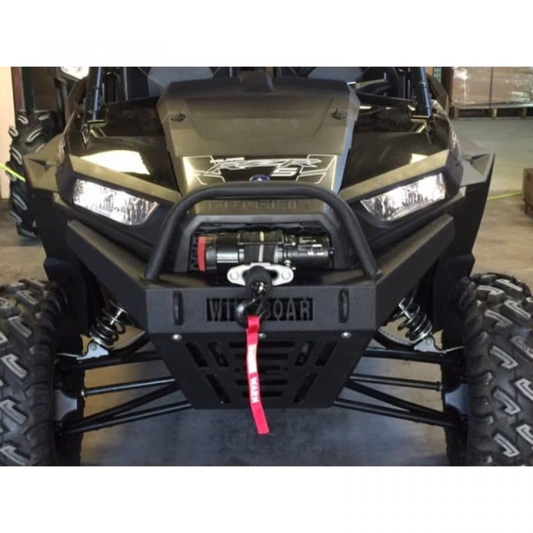 Polaris Ranger MidSize Rear Bumper with lights & Winch Mount