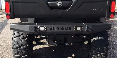 Can-am Defender HD8 Rear Bumper With Lights All Models