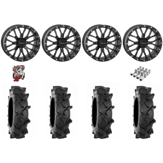 System 3 MT410 33-9-20 Tires on ST-3 Matte Black Wheels