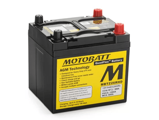 RZR Motobatt Battery Replacement